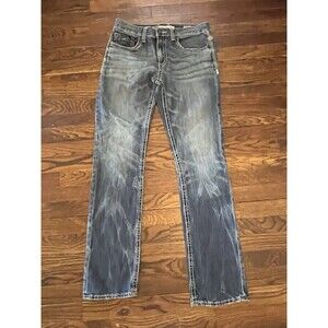 BKE Jeans Men's 31L Blue Jake Straight Leg Denim